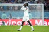 Timothy Weah of the United States celebrates after scoring his side's opening goal during the World Cup, group B soccer match between the United States and Wales, at the Ahmad Bin Ali Stadium in Doha, Qatar, Monday, Nov. 21, 2022. (AP Photo/Ashley Landis)