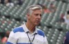 FILE - Then-Boston Red Sox President of Baseball Operations David Dombrowski is seen before a baseball game against the Detroit Tigers, Friday, July 20, 2018, in Detroit. The National League champion Philadelphia Phillies gave team President Dave Dombrowski a three-year contract extension that takes him through the 2027 season, Managing Partner John Middleton announced Tuesday, Nov. 22, 2022. (AP Photo/Carlos Osorio, File)