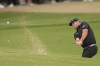 FILE - yan Fox hits from the bunker on the ninth hole during the final round of the PGA Championship golf tournament at Southern Hills Country Club, Sunday, May 22, 2022, in Tulsa, Okla. Fox won twice on the European tour and contributed to a big year for New Zealand golf. (AP Photo/Matt York, File)