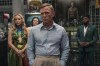 This image released by Netflix shows Kate Hudson, from left, Jessica Henwick, Daniel Craig and Leslie Odom Jr. in a scene from 