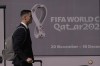 Cristiano Ronaldo of Portugal's national soccer team arrives at Hamad International airport in Doha, Qatar, Friday, Nov. 18, 2022 ahead of the upcoming World Cup. Portugal will play the first match in the World Cup against Ghana on Nov. 23. (AP Photo/Hassan Ammar)