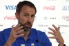 England manager Gareth Southgate speaks to the media during a press conference at the Qatar National Convention Center on the eve of the group B soccer match between England and the United States, in Doha, Qatar, Thursday, Nov. 24, 2022. (AP Photo/Abbie Parr)
