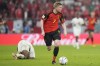 Belgium's Kevin De Bruyne in action during the World Cup group F soccer match between Belgium and Canada, at the Ahmad Bin Ali Stadium in Doha, Qatar, Wednesday, Nov. 23, 2022. (AP Photo/Darko Bandic)