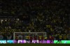 Lights of the stadium are off during the World Cup group G soccer match between Brazil and Switzerland, at the Stadium 974 in Doha, Qatar, Monday, Nov. 28, 2022. (AP Photo/Ariel Schalit)