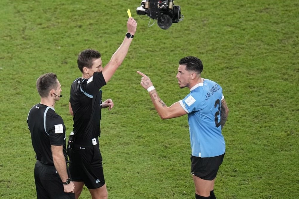 Uruguay players charged for confronting World Cup referee Winnipeg