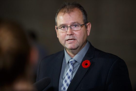Education Minister Wayne Ewasko (Mike Deal / Winnipeg Free Press)