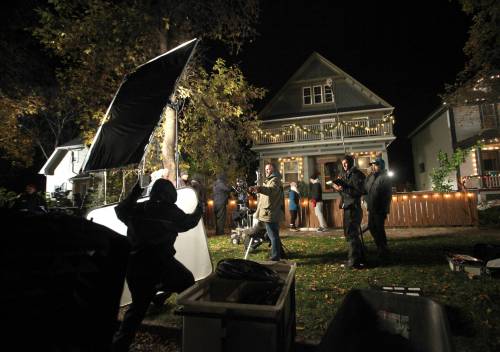 The film industry attracted about $365 million this past fiscal year and members of the industry are hoping it will grow to $1 billion in the next 10 years. (Ruth Bonneville / Winnipeg Free Press files)