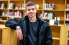 Grade 9 student Michael Babych and his mother are from Zaporizhzhia, in southeast Ukraine. His father stayed behind to fight for their country. (Mikaela MacKenzie / Winnipeg Free Press)