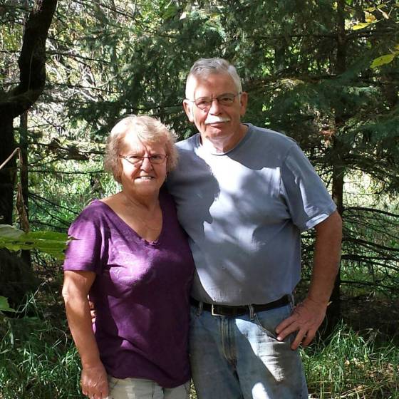 Dennis and Bernadette Lidgett were stabbed to death in their Lorette-area home. (Facebook)