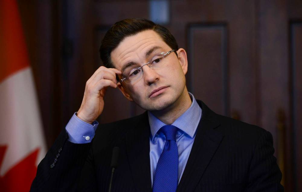 Sean Kilpatrick/THE CANADIAN PRESS FILES
Conservative Party of Canada leader Pierre Poilievre employed falsehoods and exploited the vulnerable in his “everything’s broken” video.
