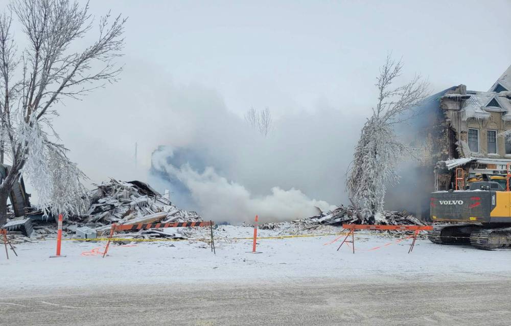 Sheldon Gould photo
One person died and about 20 residents were displaced by the fire, said Daryl Shipman, mayor of the Rural Municipality of WestLake-Gladstone.
