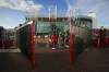 Manchester United's Old Trafford stadium is seen after owners the Glazer family announced they are considering selling the club as they 