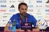England's head coach Gareth Southgate speaks to the media during a press conference at the Qatar National Convention Center on the eve of the quarterfinal World Cup soccer match between France and England, in Doha, Qatar, Friday, Dec. 9, 2022. (AP Photo/Abbie Parr)