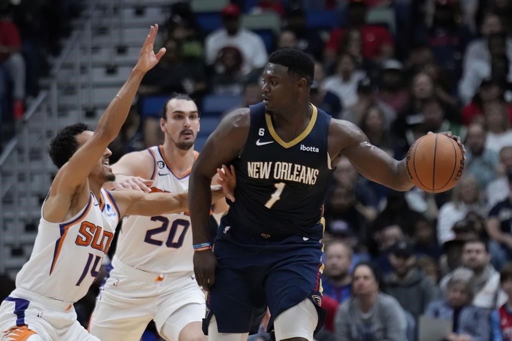 Resurgent Zion Williamson powering Pelicans up the standings Winnipeg