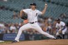 FILE - Detroit Tigers pitcher Matthew Boyd throws against the Tampa Bay Rays in the first inning of a baseball game in Detroit, Friday, Sept. 10, 2021. On Wednesday, Dec. 14, 2022, the Tigers announced that they agreed to terms with the 31-year-old Boyd, who pitched in Detroit from 2015-21. (AP Photo/Paul Sancya, File)