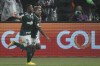FILE - Palmeiras' Endrick, left, celebrates his teammate Dudu's goal against Fortaleza during a Brazilian soccer league match in Sao Paulo, Brazil, Nov. 2, 2022. Real Madrid has reached a deal to sign young Brazilian Endrick, the club said in a statement on Dec. 15, 2022. The 16-year-old forward will join Madrid when he turns 18, and continue with Brazilian club Palmeiras until then. (AP Photo/Andre Penner, File)