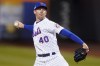 New York Mets starting pitcher Chris Bassitt (40) delivers against the San Diego Padres during the first inning of Game 3 of a National League wild-card baseball playoff series, Sunday, Oct. 9, 2022, in New York. Bassitt and the Blue Jays have agreed to a new three-year deal worth $63 million.THE CANADIAN PRESS/AP-John Minchillo