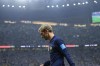France's Antoine Griezmann looks down during the World Cup final soccer match between Argentina and France at the Lusail Stadium in Lusail, Qatar, Sunday, Dec.18, 2022. (AP Photo/Manu Fernandez)