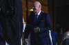 FIFA President Gianni Infantino arrives for the World Cup final soccer match between Argentina and France at the Lusail Stadium in Lusail, Qatar, Sunday, Dec.18, 2022. (AP Photo/Manu Fernandez)