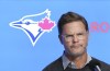 Ross Atkins, Toronto Blue Jays general manager speaks to the media at the year end press conference, in Toronto on Tuesday, October 11, 2022. THE CANADIAN PRESS/Nathan Denette