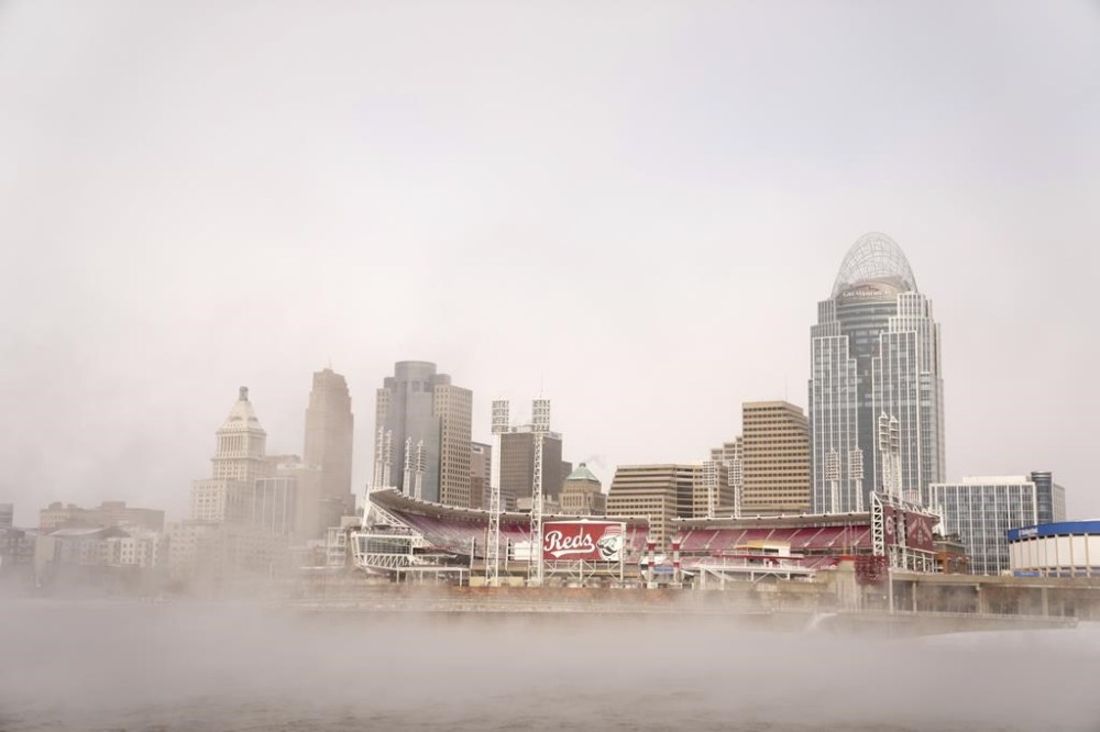About 5 inches of snow and subzero temperatures continued their gripped on the Cincinnati area as a