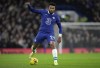 Chelsea's Reece James controls the ball during the English Premier League soccer match between Chelsea and Bournemouth at Stamford Bridge Stadium in London, Tuesday, Dec. 27, 2022. (AP Photo/Kin Cheung)