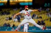 St. Louis Cardinals relief pitcher Junior Fernandez (44) throws during a baseball game against the Los Angeles Dodgers Wednesday, June 2, 2021, in Los Angeles. The Toronto Blue Jays have claimed the right-handed pitcher off waivers from the New York Yankees.THE CANADIAN PRESS/AP-Marcio Jose Sanchez