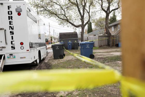 Partial remains of Rebecca Contois were found in a garbage bin in the 200 block of Edison Avenue, just east of Henderson Highway, on May 16. (Ruth Bonneville / Winnipeg Free Press files)