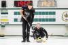 JOHN WOODS / WINNIPEG FREE PRESS
                                Jocelyn Peterman and Brett Gallant of Calgary as they play Chaelynn Kitz and Brayden Stewart of Saskatchewan in the final of the Winnipeg Open - Mixed Doubles Curling Super Series at Fort Rouge Curling Club Sunday.