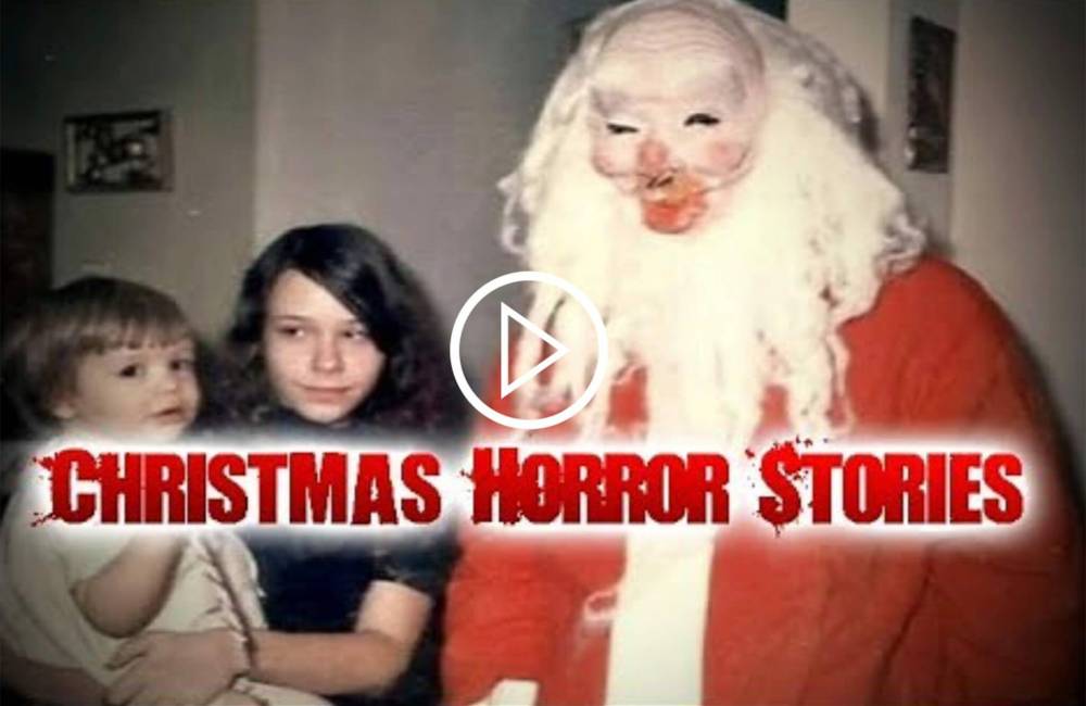 YOUTUBE
An image from the YouTube video ‘Nightmarish True Christmas Horror Stories’. According to some parents, the 13-minute-long video was played for a Grade 2/3 class Monday at École Riverview School.