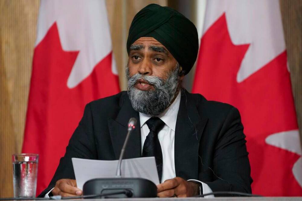 International Development Minister Harjit Sajjan said he expects Parliament to approve changes to the Criminal Code that outlaw any dealings with the Taliban, while not lifting its designation as a terrorist organization. (Sean Kilpatrick / The Canadian Press files)