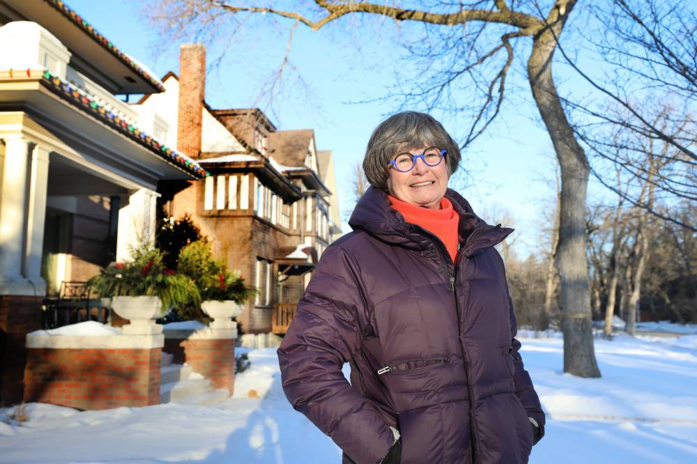 RUTH BONNEVILLE / WINNIPEG FREE PRESS FILES
                                Christine Skene is a member of the Crescentwood Heritage Conservation District Committee.
