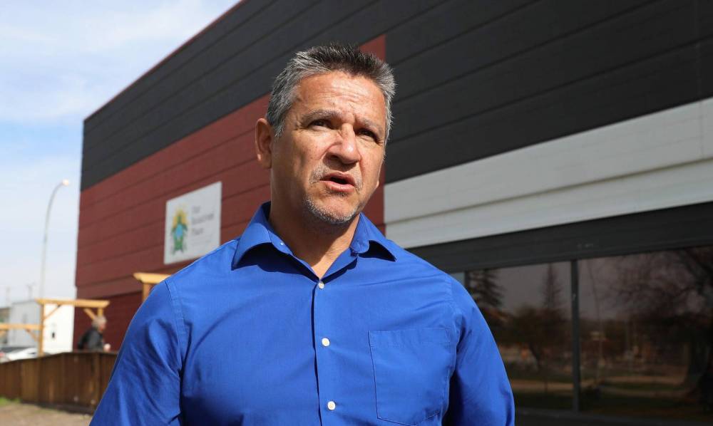 RUTH BONNEVILLE / WINNIPEG FREE PRESS FILES
End Homelessness Winnipeg CEO Jason Whitford noted that agencies working with homeless residents have an extreme-weather emergency working group that meets ahead of cold snaps to talk about the available resources.