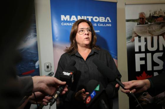 Premier Heather Stefanson (Ruth Bonneville / Winnipeg Free Press)