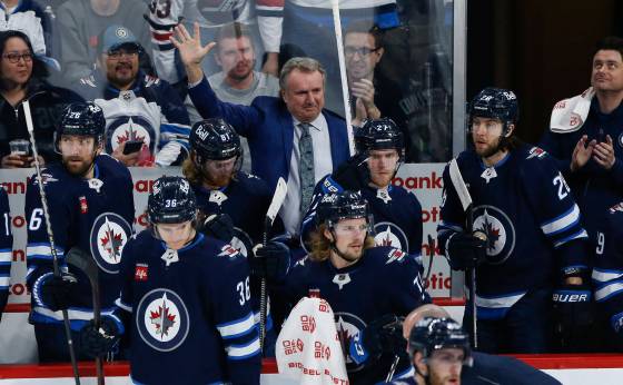 Winnipeg Jets head coach Rick Bowness (John Woods / The Canadian Press)