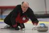 TIM SMITH / THE BRANDON SUN FILES
                                Ray Orr of Minnedosa throws a rock during the Provincial Masters Men&rsquo;s Curling Final against Bob Turner&rsquo;s rink from Thistle at the Minnedosa Curling Club in 2009.