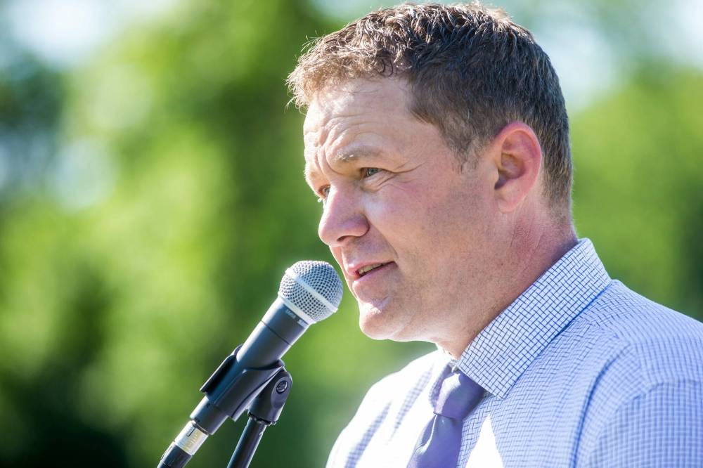 MIKAELA MACKENZIE / WINNIPEG FREE PRESS FILES
Keystone Party leader Kevin Friesen hopes his party has a chance at capturing some of the Tory seats held by retiring politicians in the next provincial election.