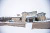 The 'castle' at Pelican Lake, south of Ninette. (Mikaela MacKenzie / Winnipeg Free Press)