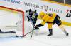 Tanner Jeannot scored the game-winning goal with a wraparound 5:38 into the third period. (Mark Zaleski / The Associated Press)