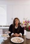 SUPPLIED
                                Flour & Flower owner Rachel Nedelec and her team of three worked 12-hour days over two weeks to prepare 550 cake pops adorned by edible flowers for Grammy goody bags.