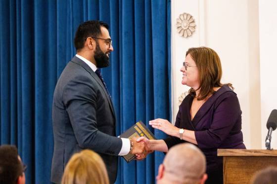 Obby Khan was named the new minister responsible for sport, culture and heritage, minister responsible for the Manitoba Centennial Centre Corp. and minister responsible for Travel Manitoba. (Mikaela MacKenzie / Winnipeg Free Press)
