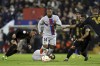 Barcelona's Memphis Depay runs with the ball during a Spanish Copa del Rey round of 16 soccer match between Intercity and Barcelona at the Ricardo Perez stadium in Alicante, Spain, Wednesday Jan. 4, 2023. (AP Photo/Alberto Saiz)