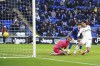 Leeds United's Sonny Perkins celebrates scores side's second goal during the English FA Cup third round soccer match between Cardiff City and Leeds United at Cardiff City Stadium, Cardiff, Wales, Sunday Jan. 8, 2023. (David Davies/PA via AP)