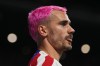 Atletico Madrid's Antoine Griezmann walks during the Spanish La Liga soccer match between Atletico Madrid and FC Barcelona at Civitas Metropolitano stadium in Madrid, Spain, Sunday, Jan. 8, 2023. (AP Photo/Manu Fernandez)