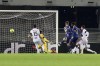 Hellas Verona's Darko Lazovic, third right, scores during the Serie A soccer match between Hellas Verona and Cremonese at Marcantonio Bentegodi Stadium, Verona, Italy, Monday Jan. 9, 2023. (Paola Garbuio/Lapresse via AP)