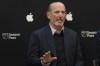Major League Soccer Commissioner Don Garber speaks during a MLS Season Pass and Apple TV talent announcement at MLS soccer media day in San Jose, Calif., Tuesday, Jan. 10, 2023. (AP Photo/Jeff Chiu)