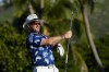 Rory Sabbatini, of South Africa, plays his shot from the 11th tee during the second round of the Sony Open golf tournament, Friday, Jan. 13, 2023, at Waialae Country Club in Honolulu. (AP Photo/Matt York)