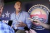 FILE- John Mozeliak, St. Louis Cardinals President of Baseball Operations, talks to the media before a baseball game against the Washington Nationals on July 30, 2022, in Washington. The resignation of Matt Holliday as the St. Louis Cardinals bench coach caught Mozeliak by surprise, but he’s happy with the hiring of Joe McEwing. (AP Photo/Nick Wass, File)