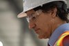 Prime Minister Justin Trudeau tours the Vital Metals rare earths element processing plant in Saskatoon on Monday, January 16, 2023. The Federation of Sovereign Indigenous Nations says it is dismayed Trudeau did not visit the First Nation where a child’s bone was found at a former residential school site while the prime minister was in the province.THE CANADIAN PRESS/Liam Richards