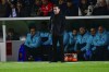 Barcelona's head coach Xavi Hernandez looks on during a Copa del Rey soccer match between Ceuta and Barcelona, at the Alfonso Murube stadium in Ceuta, Thursday, Jan. 19, 2023. (AP Photo/Antonio Sempere)